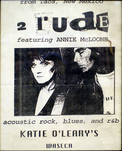 2 Rude Band with Annie McLoone and Tom Moncrieff